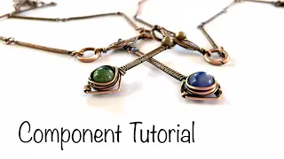 Jewelry Tutorial/T-Bar Necklace Component