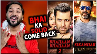 Sikandar And Bajrangi Bhaijaan 2 Huge Update | Sikandar Teaser Update | Salman Khan #sikandar