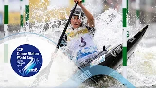 2018 ICF Canoe Slalom World Cup 5 La Seu / Finals – C1m, K1w