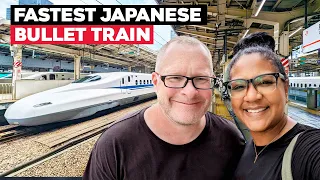 Fastest Japanese Bullet Train From Tokyo To Osaka | Shinkansen Nozomi In Green Class