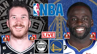 San Antonio Spurs vs Golden State Warriors | NBA Live Scoreboard 2022 2nd half | Jimby Sports