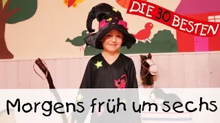 👩🏼 Morgens früh um sechs - Singen, Tanzen und Bewegen || Kinderlieder