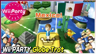 Wii Party - Globe Trot (Advanced com, Shy guy vs Elisa vs Giovanna vs Daisuke) | AlexGamingTV