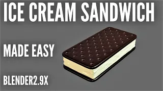 ice cream sandwich made easy with blender 2.91 step by step