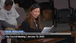 City Council Meeting - 1/10/2022