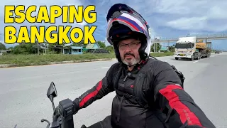 Exploring Bangkok's Unique Outskirts On My New Motorbike