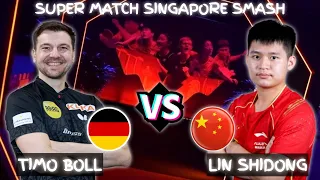 Lin Shidong vs Timo Boll WTT Singapore Smash 2024
