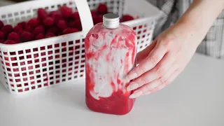 Real Raspberry Milk