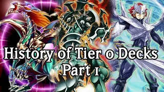 History of Tier 0 Decks - Part 1 | Yugioh TCG