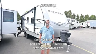 The RV Corral 2024 Keystone Cougar 22RBSWE Stock # NT2102