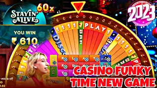 FIRST LOOK AT FUNKY TIME!!! BIG WIN ON NEW FUNKY TIME LIVE GAME SHOW! 2023