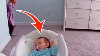 Lo que esta niña hace con el bebé es enternecedor