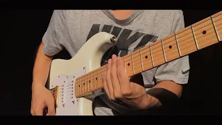 save your tears - the weekend (electric guitar)
