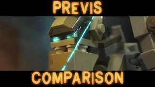 DAMAGED - Previs Comparison