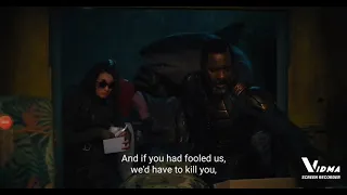 KING SHARK SAYS 'FUCK'