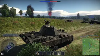 Вечерний Warthunder.#3. Танк Пантера 2 (Panther 2) Геймплей.