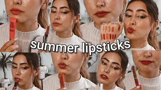 Favourite SUMMER LIPSTICKS from the Drugstore!