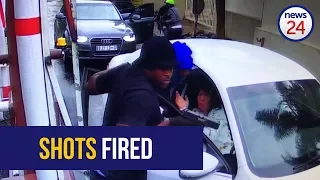 WATCH: Shots fired at guardsman during Bedfordview hijack