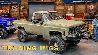 Trading Rigs!  Doing TF2 Tech on a Squarebody Chevy Part 1, Chassis Mods