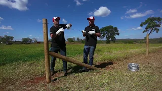 Instalación Alambre de Púas Motto