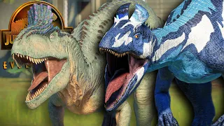 GO CRYOLOHPOSAURUS! | FULL SHOWCASE | All Skins & Animations - Jurassic World Evolution 2