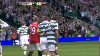 Henrik Larsson's Final Hatrick for the HOOPS