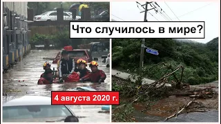 Все Катаклизмы за день 4 августа 2020 в мире | cataclysms of the day | Дрожь Земли