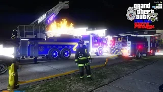 GTA 5 Roleplay #396 Firefighters Respond To House Fire Featuring The Lost Motorcycle Gang - KUFFS