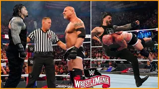 Goldberg Vs Roman Reigns Wrestlemania 36 | Goldberg Vs Roman Reigns 5 April 2020 Highlights