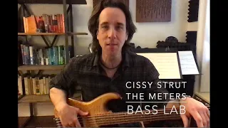 BASS LAB - Cissy Strut (Bass Lesson)