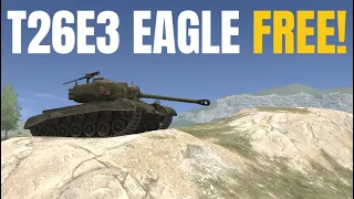 WoT Blitz | FOR FREE! T26E3 EAGLE 7 REVIEW!