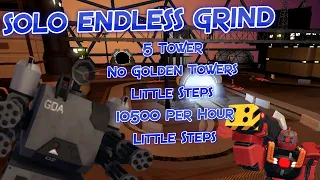 Solo Endless Grind | 30 Minutes | Tower Defense X | 10500 Per Hour
