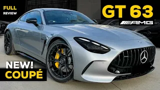 2024 MERCEDES AMG GT 63 NEW V8 Coupe! BETTER Than 911?! FULL Review Exterior Interior BRUTAL Sound