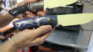 Как сделать ножны для ножа из holstex, Kydex, boltaron, абс пластика.
