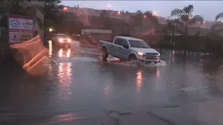 Most recent San Diego storms causing major issues on roadways