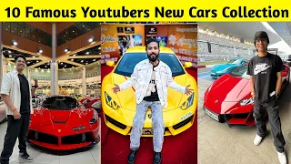 Top 10 Youtubers New Car Collection | Uk07 Rider, GamerFleet, Sourav Joshi Vlogs, Crazy XYZ