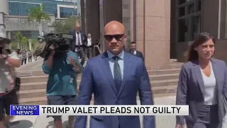 Trump valet Walt Nauta pleads not guilty in classified documents case