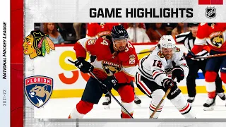 Blackhawks @ Panthers 3/31 | NHL Highlights 2022