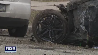 Milwaukee pursuit, crash near 1st and Burleigh, 2 arrested | FOX6 News Milwaukee