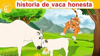 historia de vaca honesta -cuentos de hadas españoles |   morales e historias para dormir para niños