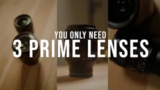The ONLY 3 PRIME LENSES YOU NEED for Video
