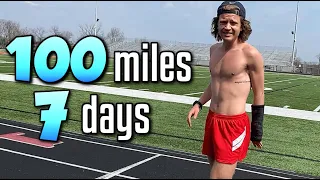 I Ran 100 MILES in 1 WEEK - What Happened to My Body?