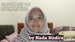 Simultaneous Interpreting : Teaching Children How To Think Internationally by Nada Nadira