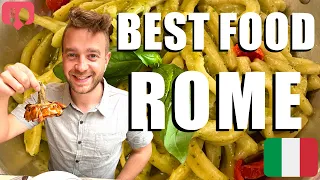 Best Food in Rome Italy - Street Food - Restaurants - Gelato - 2022