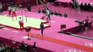 Team USA doing the Vault in North Greenwich Arena (July 28, 2012) for London 2012 Olympic