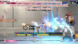Strongest Chun-Li Setplay Sequence in SF6? Auto-timed Layered Okizeme and Pressure
