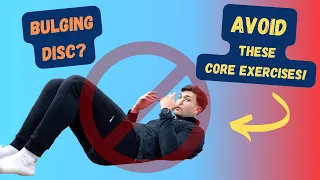 4 Core Exercises to AVOID with Bulging Discs!