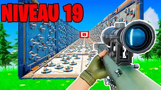 LE TRICKSHOT DEATHRUN sur Fortnite... (20 Niveaux)