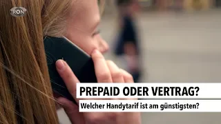 Prepaid oder Vertrag? | RON TV |