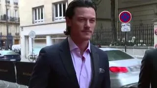 Luke Evans at Bulgari New Collection Presentation arrivals